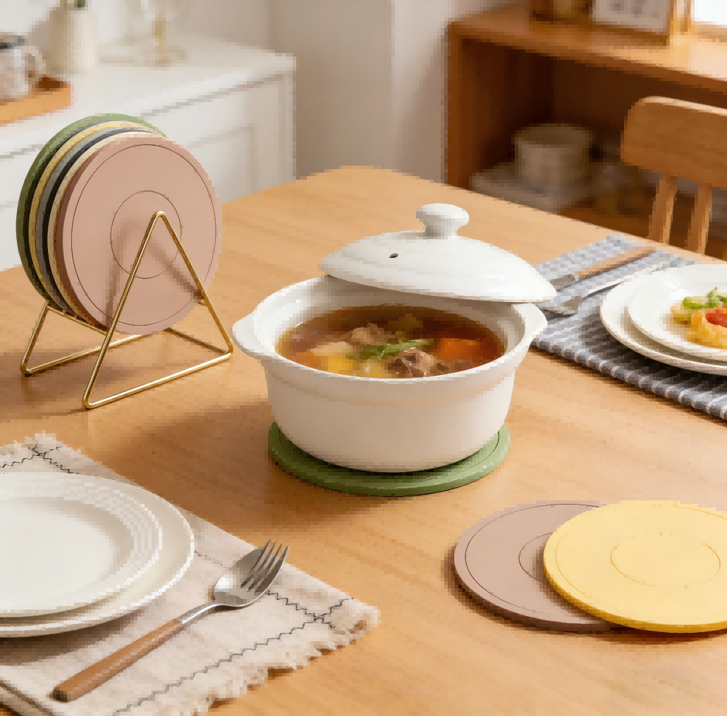 シリコーン鍋敷き